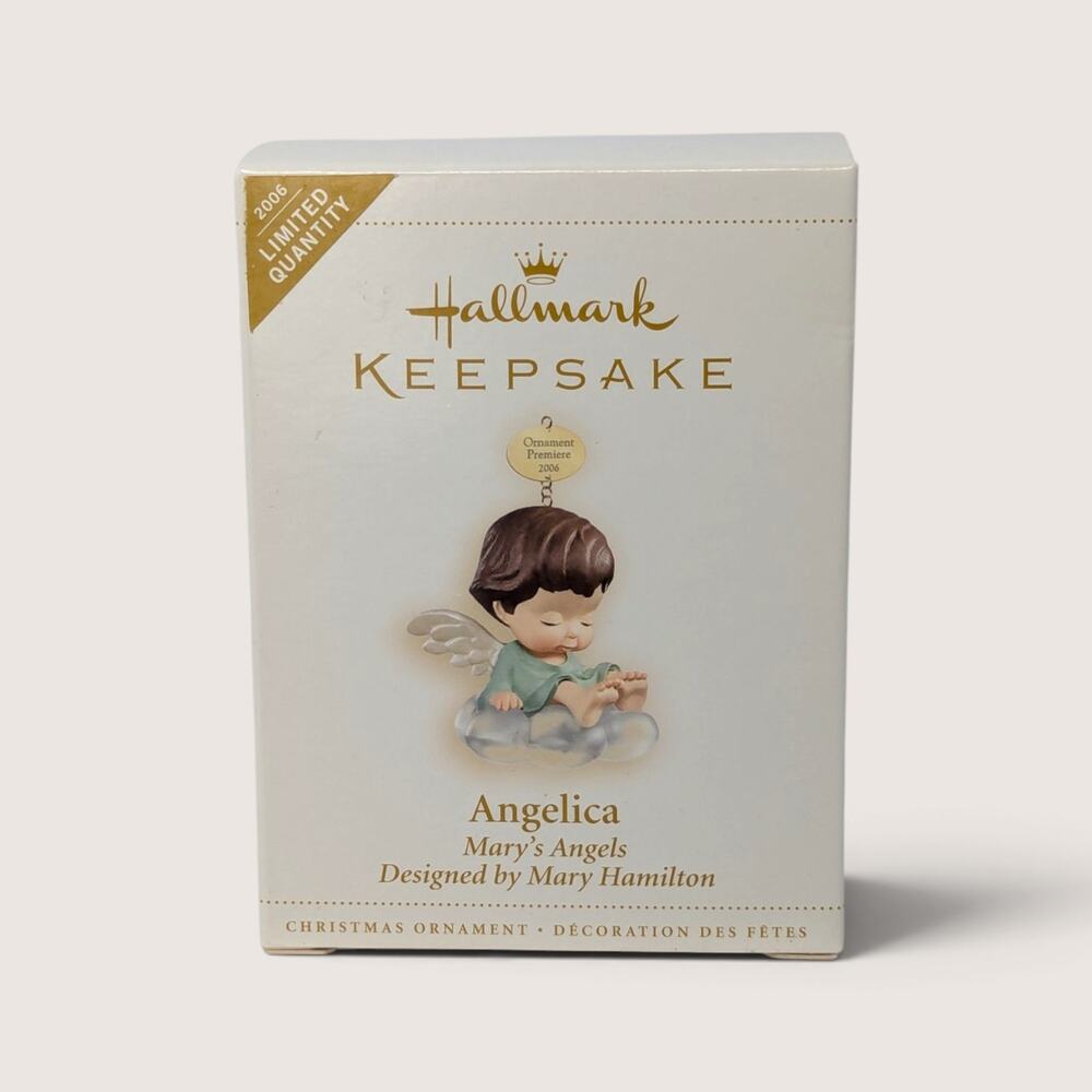 2006 Hallmark Keepsake Marys Angels Angelica Ornament Limited Edition